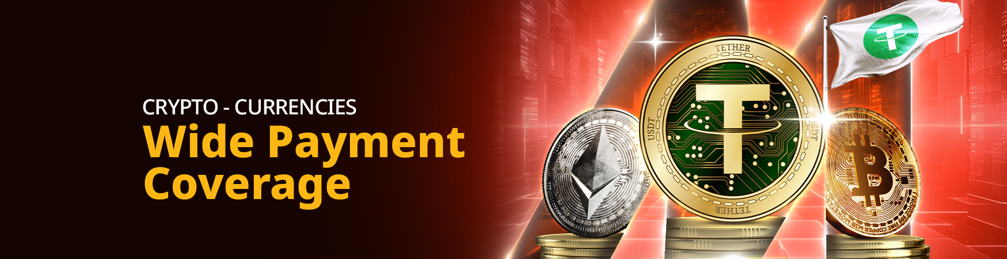 MWIN8 supports wide cryptocurrency payment coverage including Bitcoin, Ethereum, and USDT for seamless deposits and withdrawals